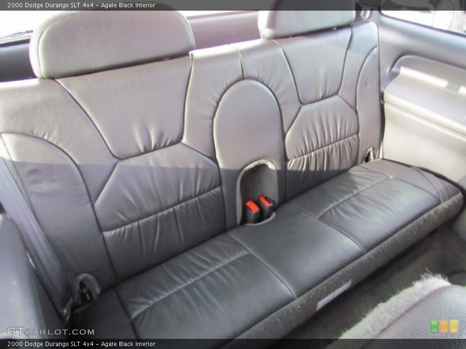 Agate Black Interior Rear Seat for the 2000 Dodge Durango SLT 4x4 #77522018