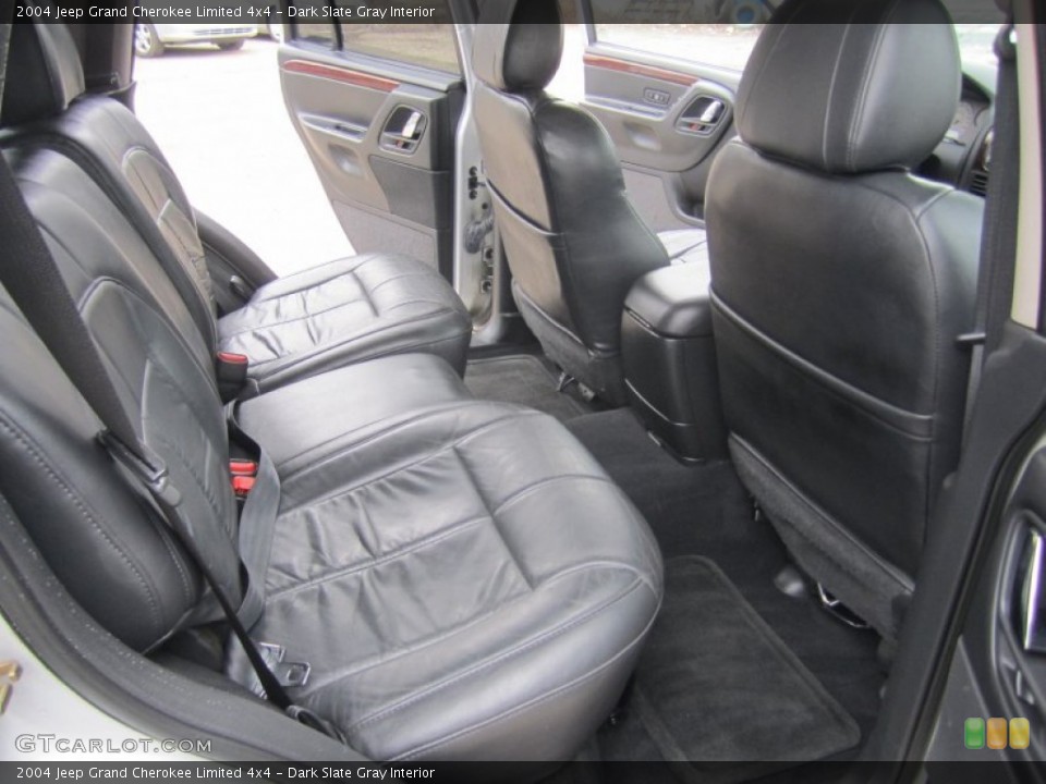 Dark Slate Gray Interior Rear Seat for the 2004 Jeep Grand Cherokee Limited 4x4 #77522139
