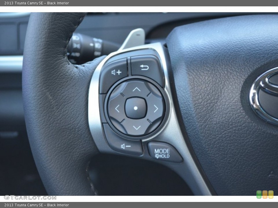 Black Interior Controls for the 2013 Toyota Camry SE #77522366
