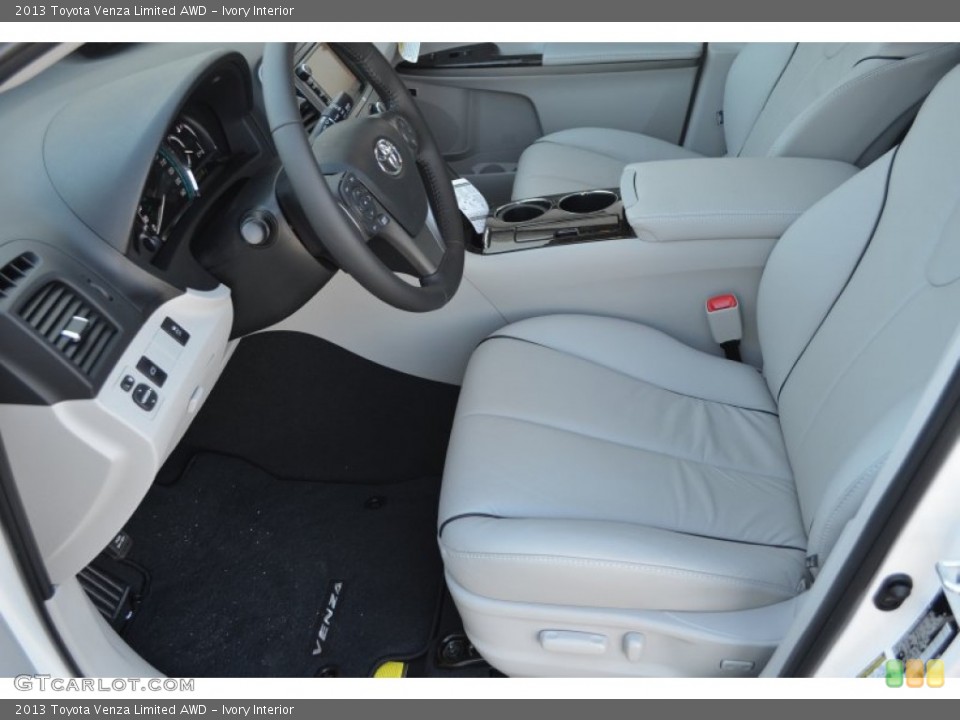Ivory Interior Front Seat for the 2013 Toyota Venza Limited AWD #77522798