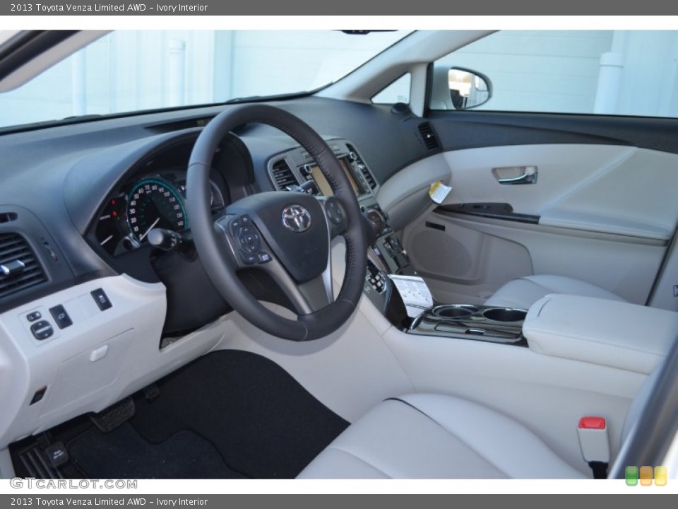 Ivory 2013 Toyota Venza Interiors