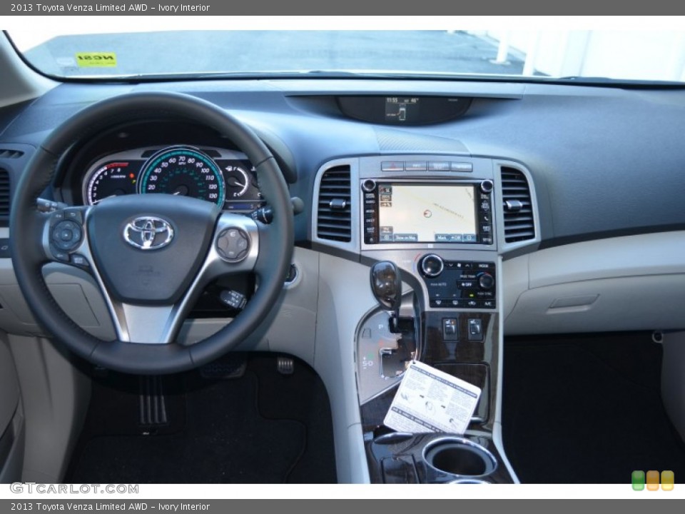 Ivory Interior Dashboard for the 2013 Toyota Venza Limited AWD #77523056