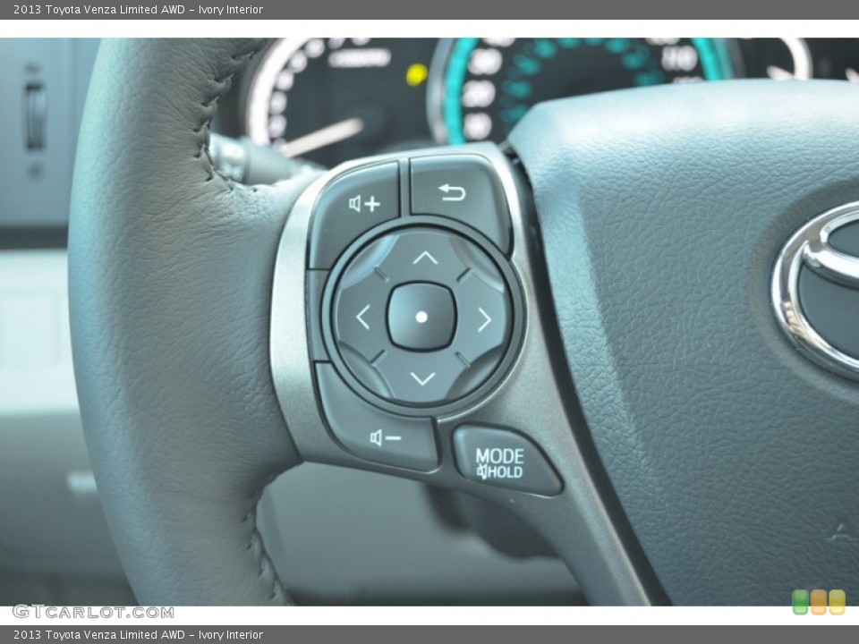Ivory Interior Controls for the 2013 Toyota Venza Limited AWD #77523140