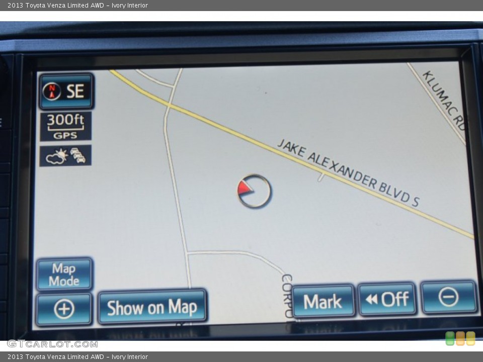 Ivory Interior Navigation for the 2013 Toyota Venza Limited AWD #77523281