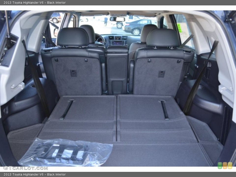 Black Interior Trunk for the 2013 Toyota Highlander V6 #77523813