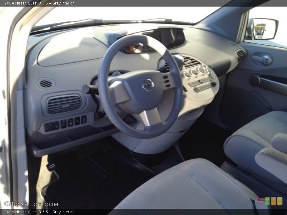 Gray 2004 Nissan Quest Interiors