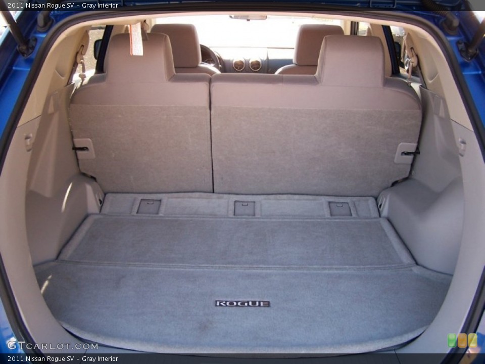 Gray Interior Trunk for the 2011 Nissan Rogue SV #77524699