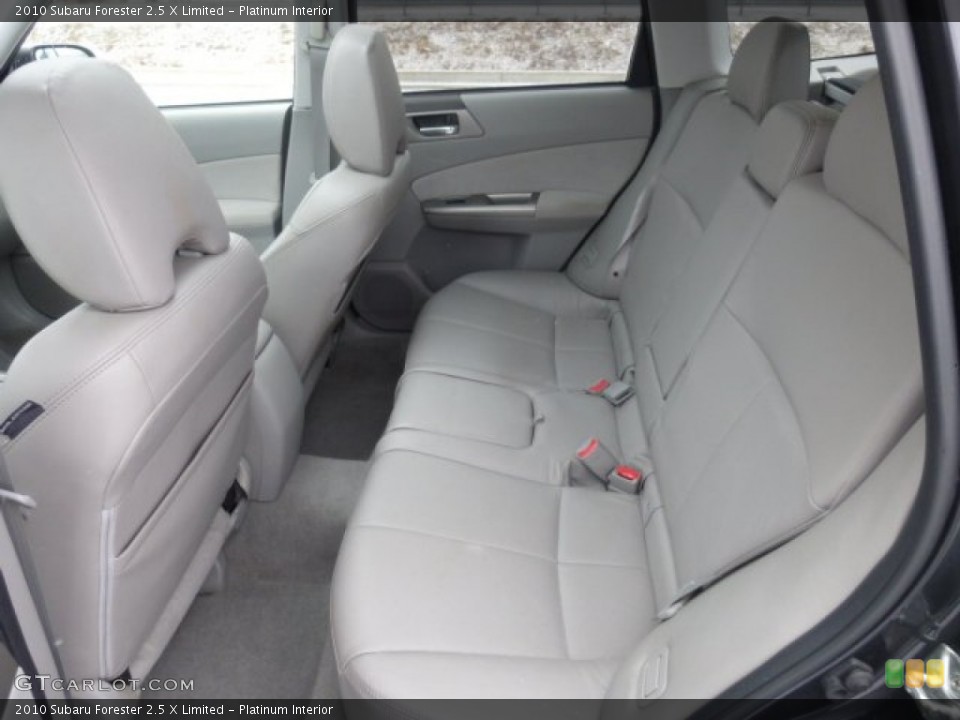 Platinum Interior Rear Seat for the 2010 Subaru Forester 2.5 X Limited #77525452