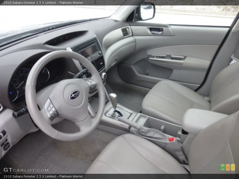 Platinum Interior Prime Interior for the 2010 Subaru Forester 2.5 X Limited #77525522