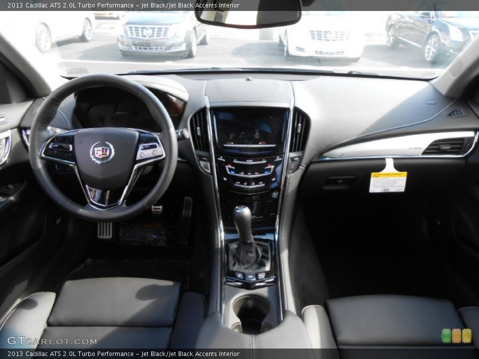 Jet Black/Jet Black Accents Interior Dashboard for the 2013 Cadillac ATS 2.0L Turbo Performance #77526147