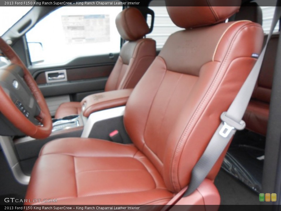 King Ranch Chaparral Leather Interior Photo for the 2013 Ford F150 King Ranch SuperCrew #77528639