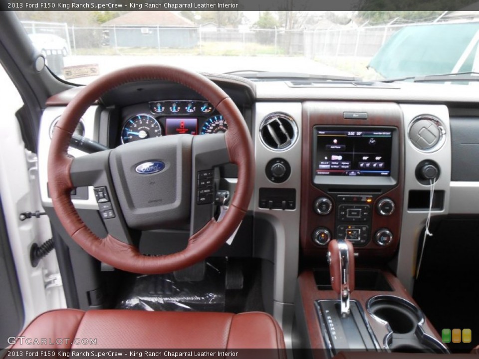 King Ranch Chaparral Leather Interior Dashboard for the 2013 Ford F150 King Ranch SuperCrew #77528715