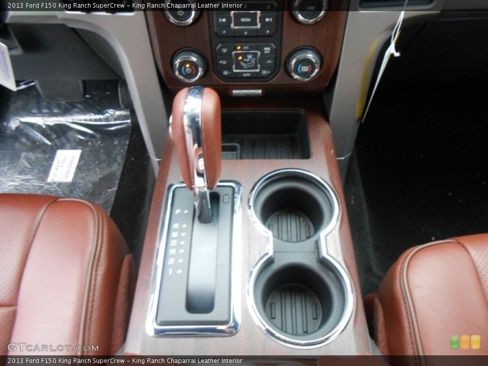 King Ranch Chaparral Leather Interior Transmission for the 2013 Ford F150 King Ranch SuperCrew #77528807