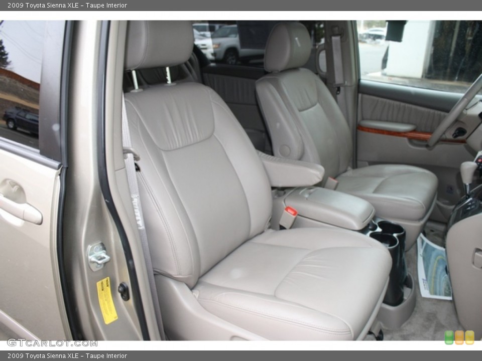Taupe Interior Front Seat for the 2009 Toyota Sienna XLE #77530682