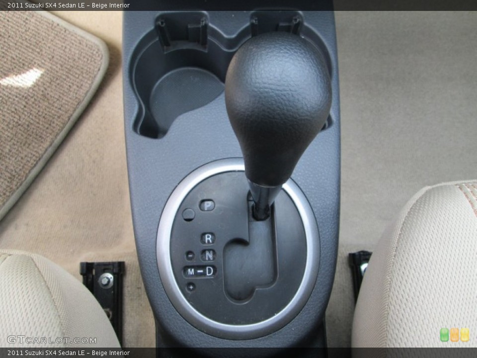 Beige Interior Transmission for the 2011 Suzuki SX4 Sedan LE #77532734