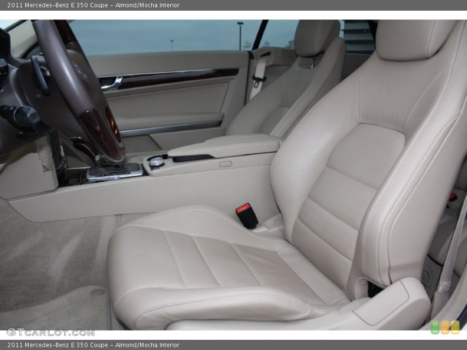 Almond/Mocha Interior Front Seat for the 2011 Mercedes-Benz E 350 Coupe #77532903