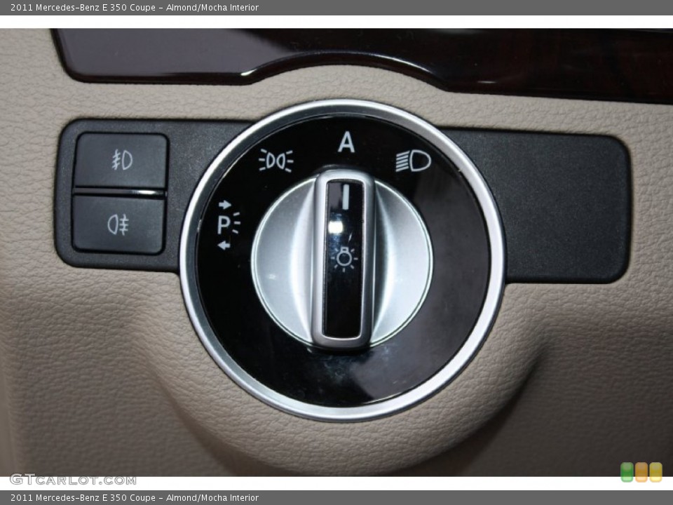 Almond/Mocha Interior Controls for the 2011 Mercedes-Benz E 350 Coupe #77533268