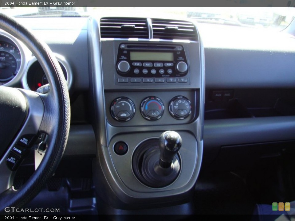 Gray Interior Controls for the 2004 Honda Element EX #77534693