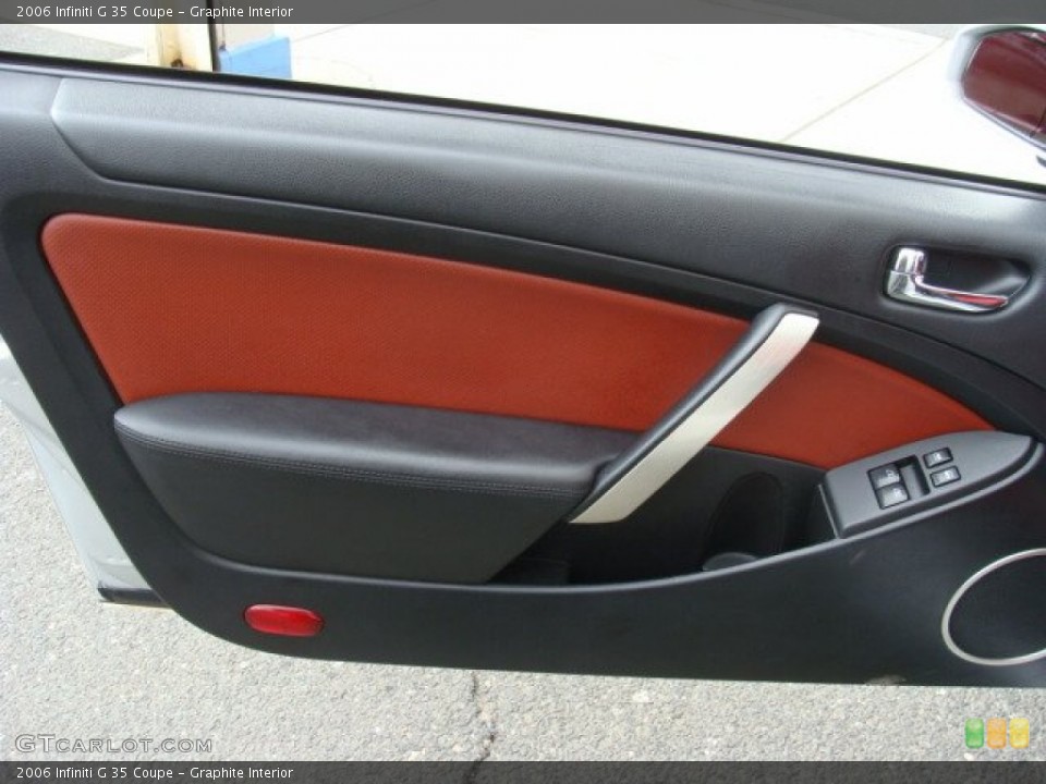Graphite Interior Door Panel for the 2006 Infiniti G 35 Coupe #77536469