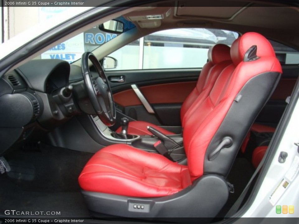 Graphite Interior Photo for the 2006 Infiniti G 35 Coupe #77536493