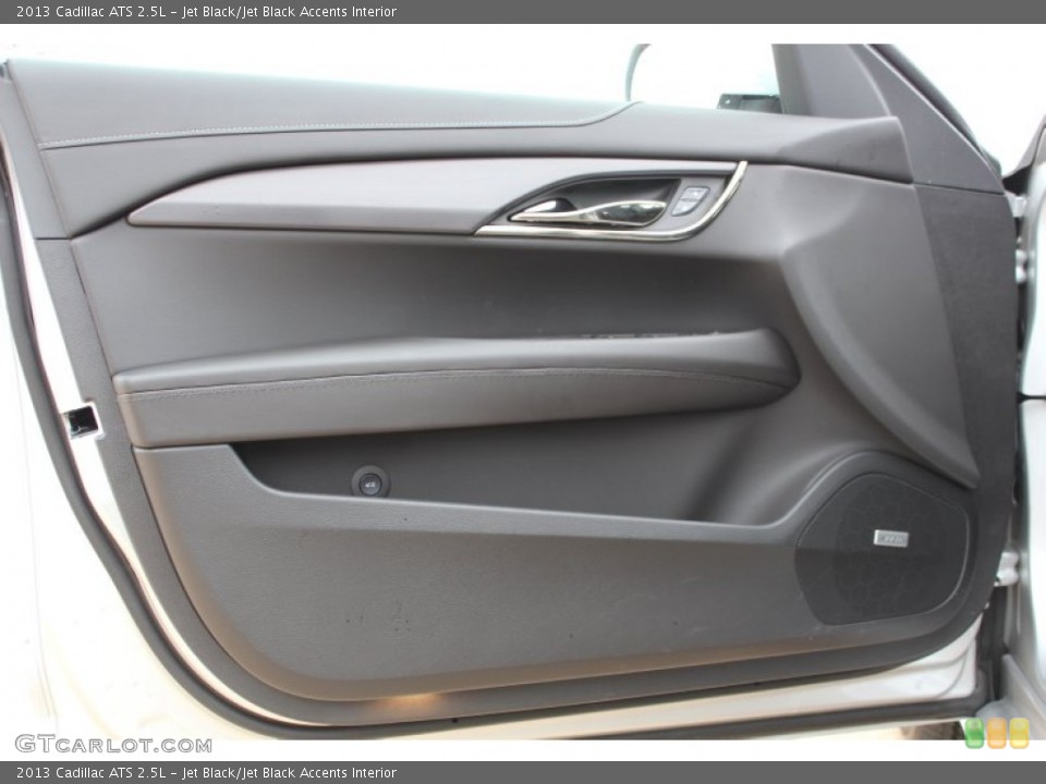 Jet Black/Jet Black Accents Interior Door Panel for the 2013 Cadillac ATS 2.5L #77536589