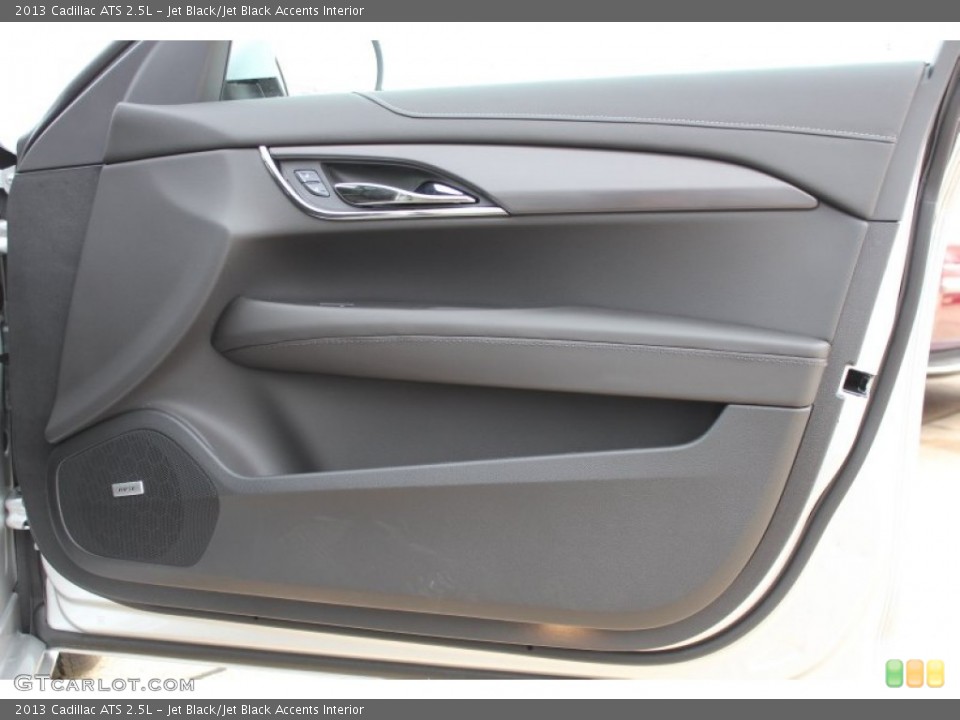 Jet Black/Jet Black Accents Interior Door Panel for the 2013 Cadillac ATS 2.5L #77536632