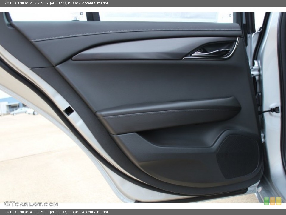 Jet Black/Jet Black Accents Interior Door Panel for the 2013 Cadillac ATS 2.5L #77536674