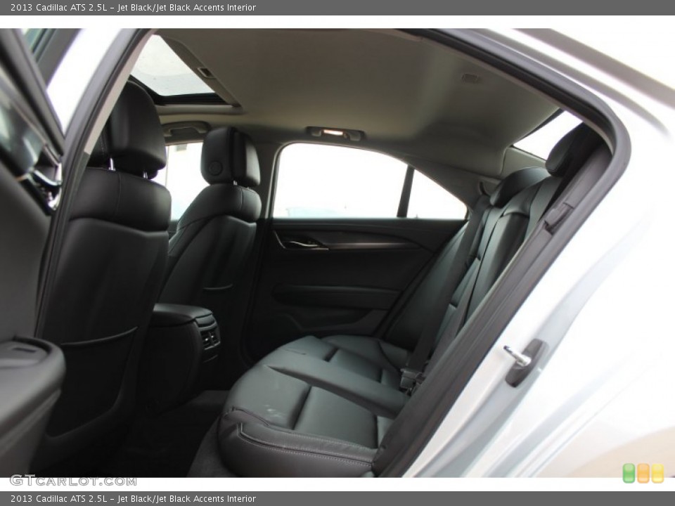 Jet Black/Jet Black Accents Interior Rear Seat for the 2013 Cadillac ATS 2.5L #77536691