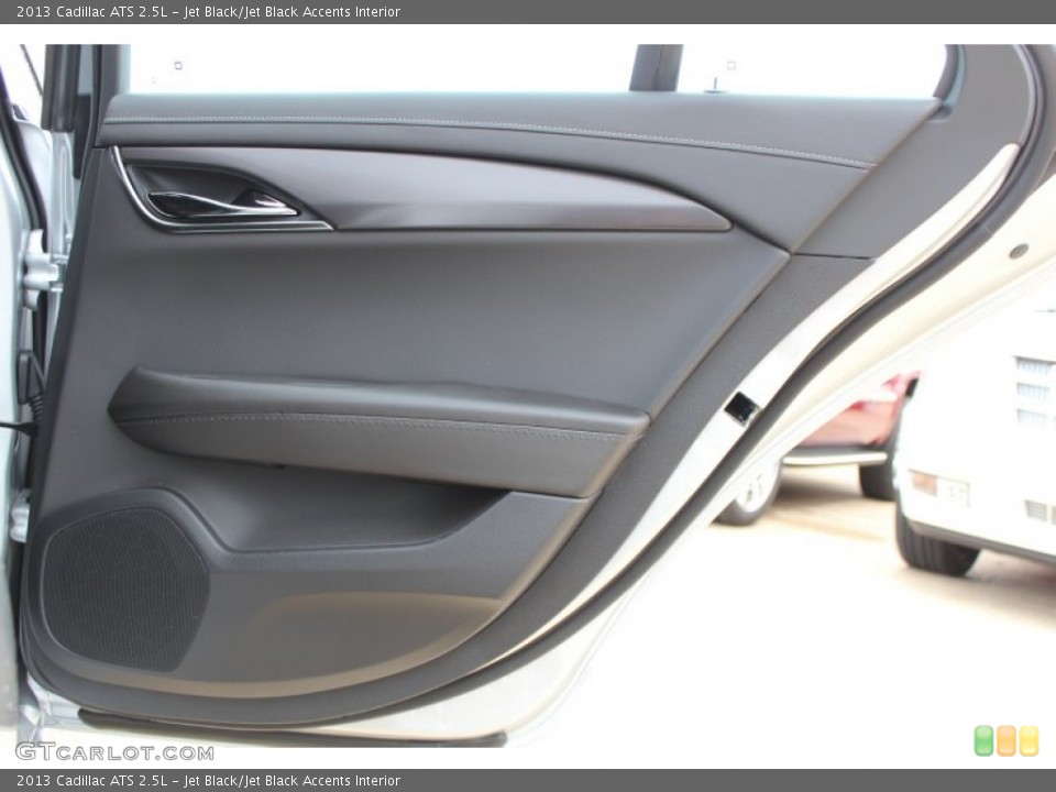 Jet Black/Jet Black Accents Interior Door Panel for the 2013 Cadillac ATS 2.5L #77536715