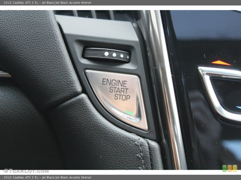 Jet Black/Jet Black Accents Interior Controls for the 2013 Cadillac ATS 2.5L #77536832