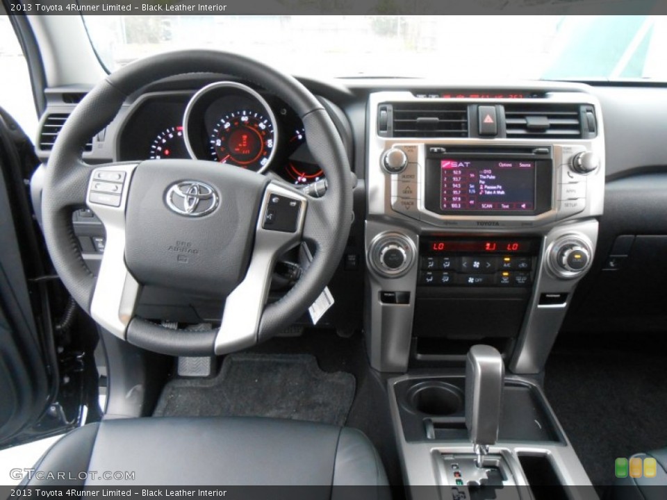 Black Leather Interior Dashboard for the 2013 Toyota 4Runner Limited #77537392