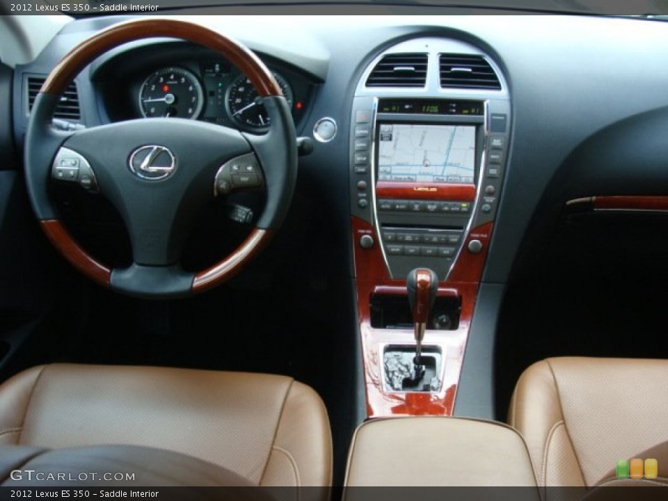 Saddle Interior Dashboard for the 2012 Lexus ES 350 #77537921