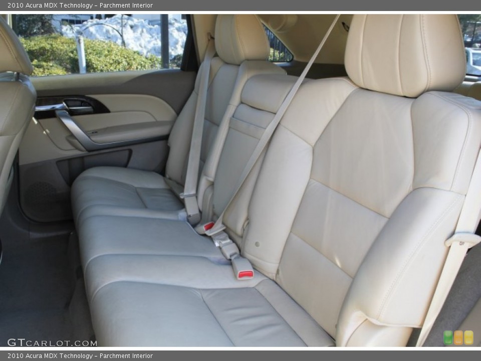 Parchment Interior Rear Seat for the 2010 Acura MDX Technology #77538929