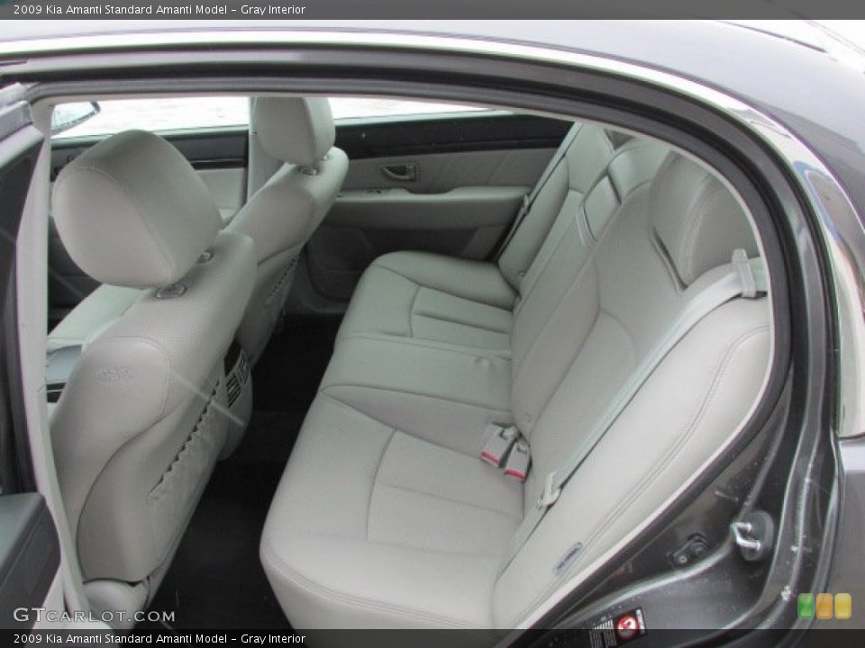 Gray Interior Rear Seat for the 2009 Kia Amanti  #77539406