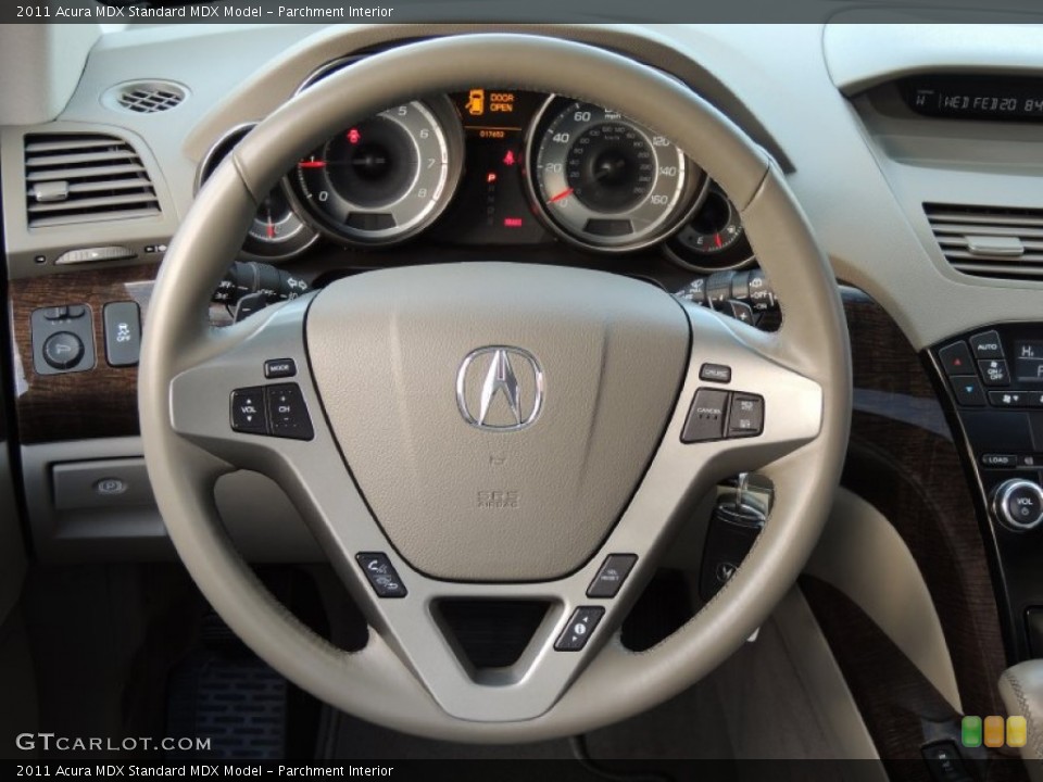 Parchment Interior Steering Wheel for the 2011 Acura MDX  #77541821