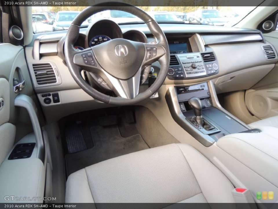 Taupe Interior Prime Interior for the 2010 Acura RDX SH-AWD #77542433