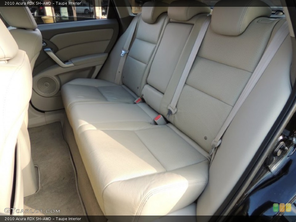 Taupe Interior Rear Seat for the 2010 Acura RDX SH-AWD #77542517