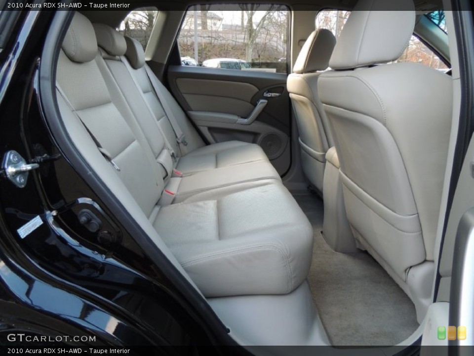 Taupe Interior Rear Seat for the 2010 Acura RDX SH-AWD #77542691