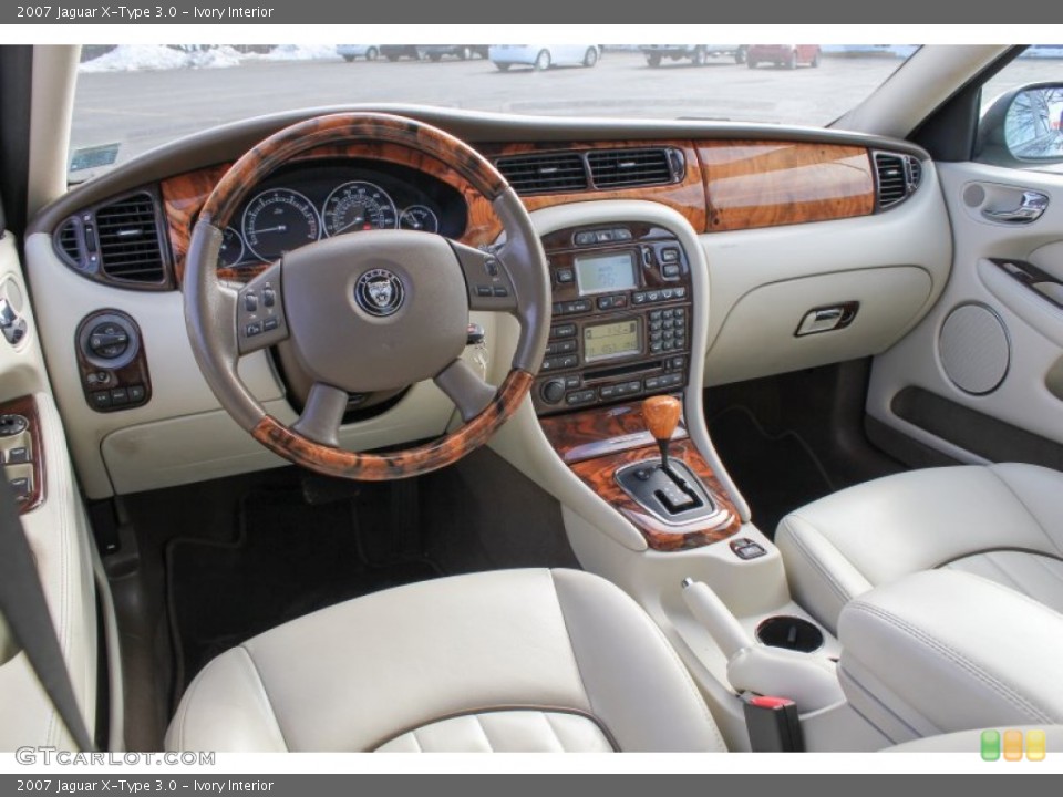 Ivory Interior Prime Interior for the 2007 Jaguar X-Type 3.0 #77542892