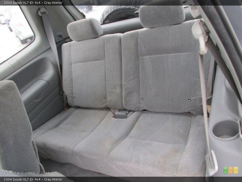 Gray Interior Rear Seat for the 2004 Suzuki XL7 EX 4x4 #77543930