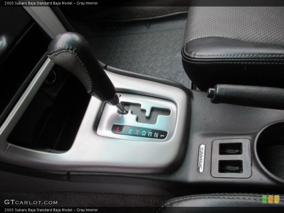 Gray Interior Transmission for the 2003 Subaru Baja  #77544623