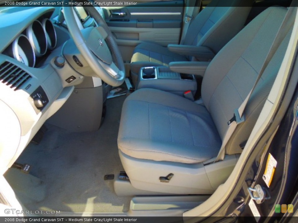 Medium Slate Gray/Light Shale Interior Photo for the 2008 Dodge Grand Caravan SXT #77546135