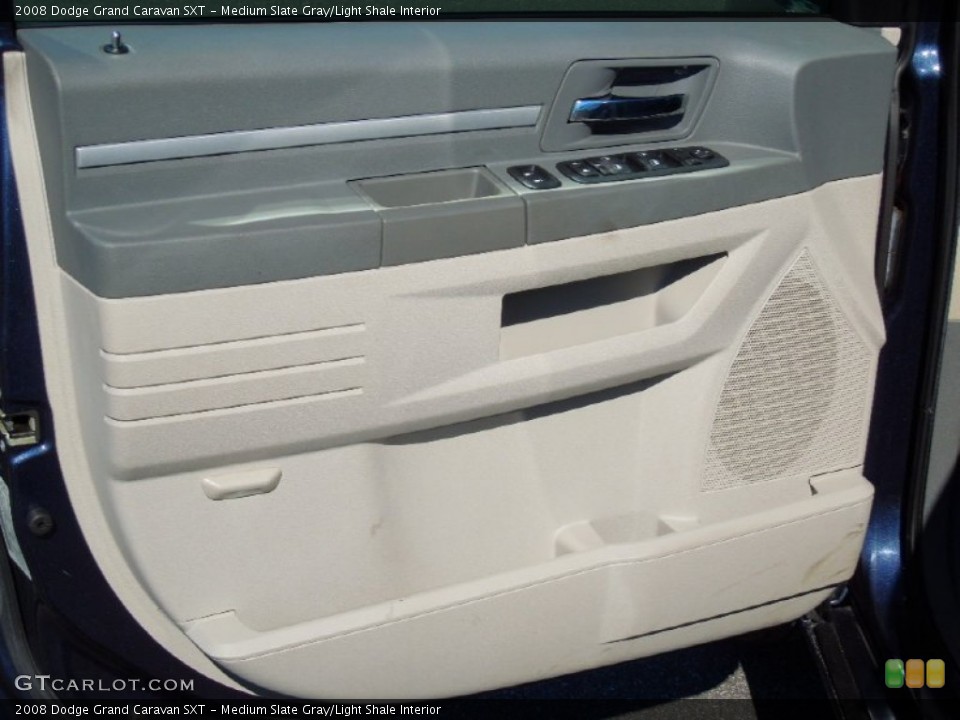 Medium Slate Gray/Light Shale Interior Door Panel for the 2008 Dodge Grand Caravan SXT #77546159