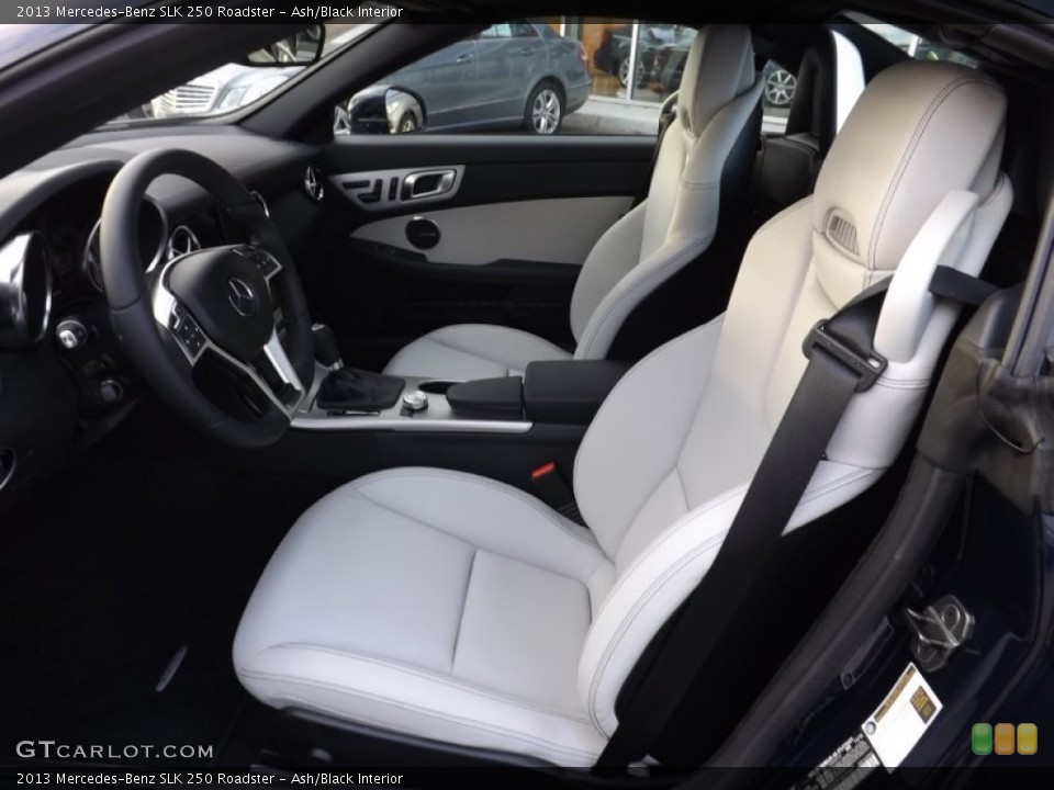 Ash/Black Interior Front Seat for the 2013 Mercedes-Benz SLK 250 Roadster #77547598