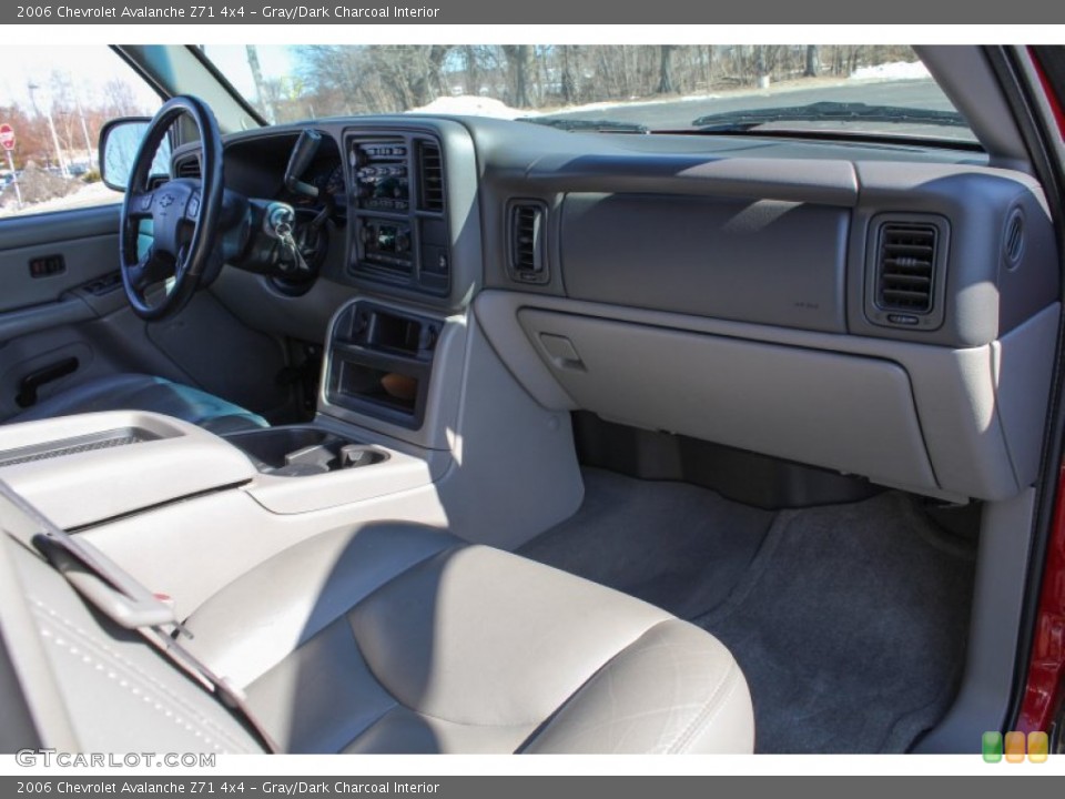 Gray/Dark Charcoal Interior Dashboard for the 2006 Chevrolet Avalanche Z71 4x4 #77547752