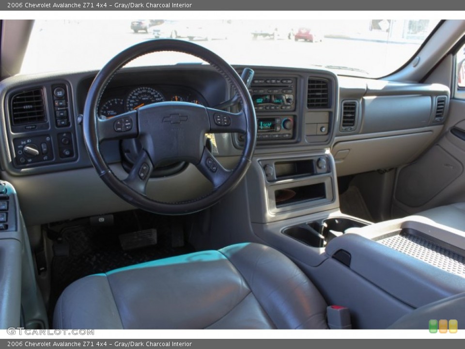 Gray/Dark Charcoal Interior Prime Interior for the 2006 Chevrolet Avalanche Z71 4x4 #77547842