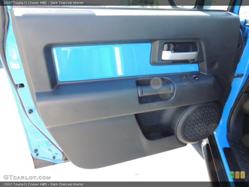 Dark Charcoal Interior Door Panel for the 2007 Toyota FJ Cruiser 4WD #77550749