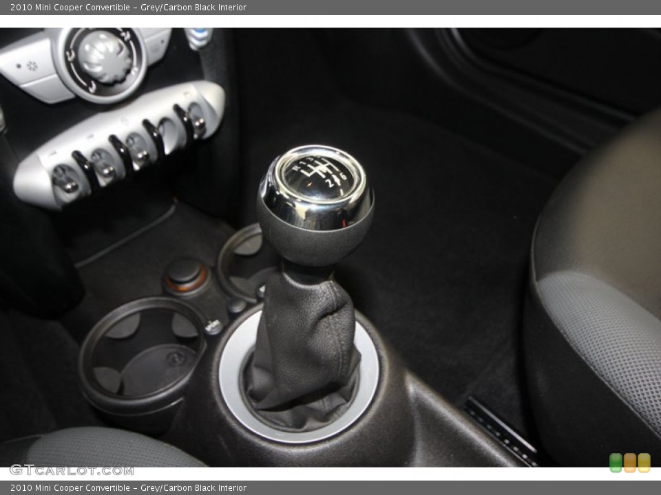 Grey/Carbon Black Interior Transmission for the 2010 Mini Cooper Convertible #77550783