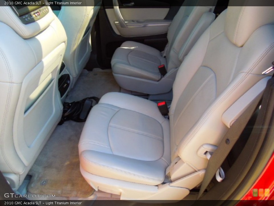 Light Titanium Interior Rear Seat for the 2010 GMC Acadia SLT #77551007