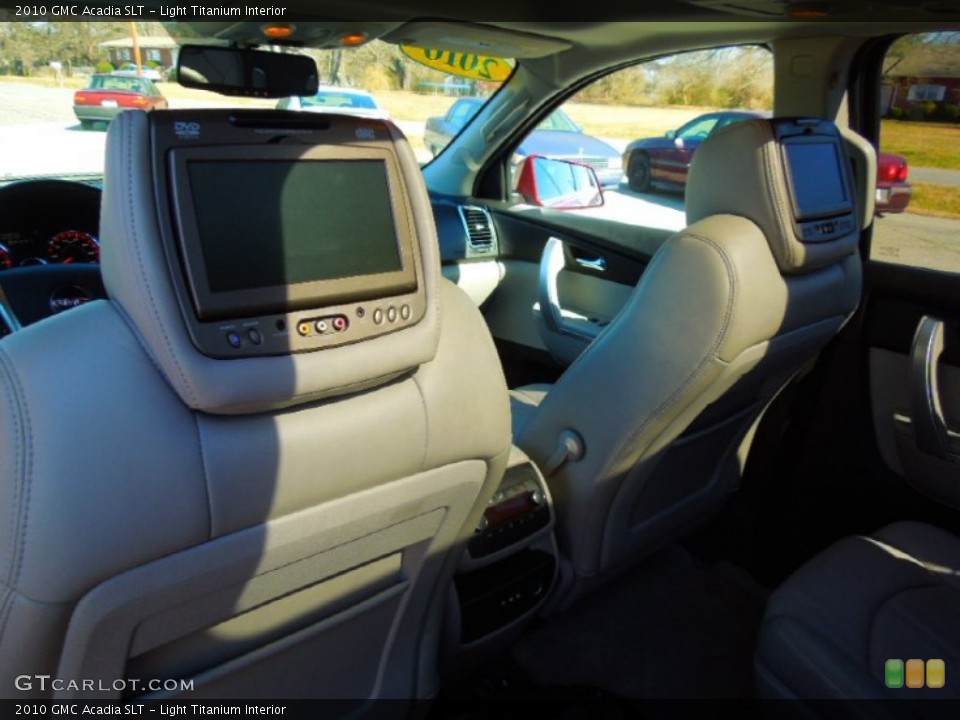 Light Titanium Interior Entertainment System for the 2010 GMC Acadia SLT #77551016